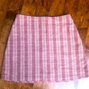 Aritzia/Wilfred plaid skirt. Size 4